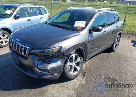2019 Jeep Cherokee Limited 4X4 z USA, uszkodzony, nr VIN 1C4PJMDX2KD377998